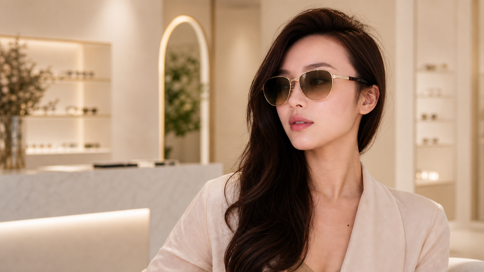 Lanvin eyewear luxury campaign