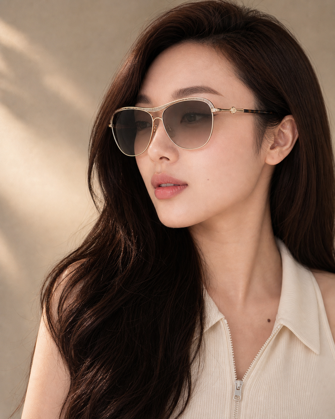 Lanvin eyewear portrait campaign