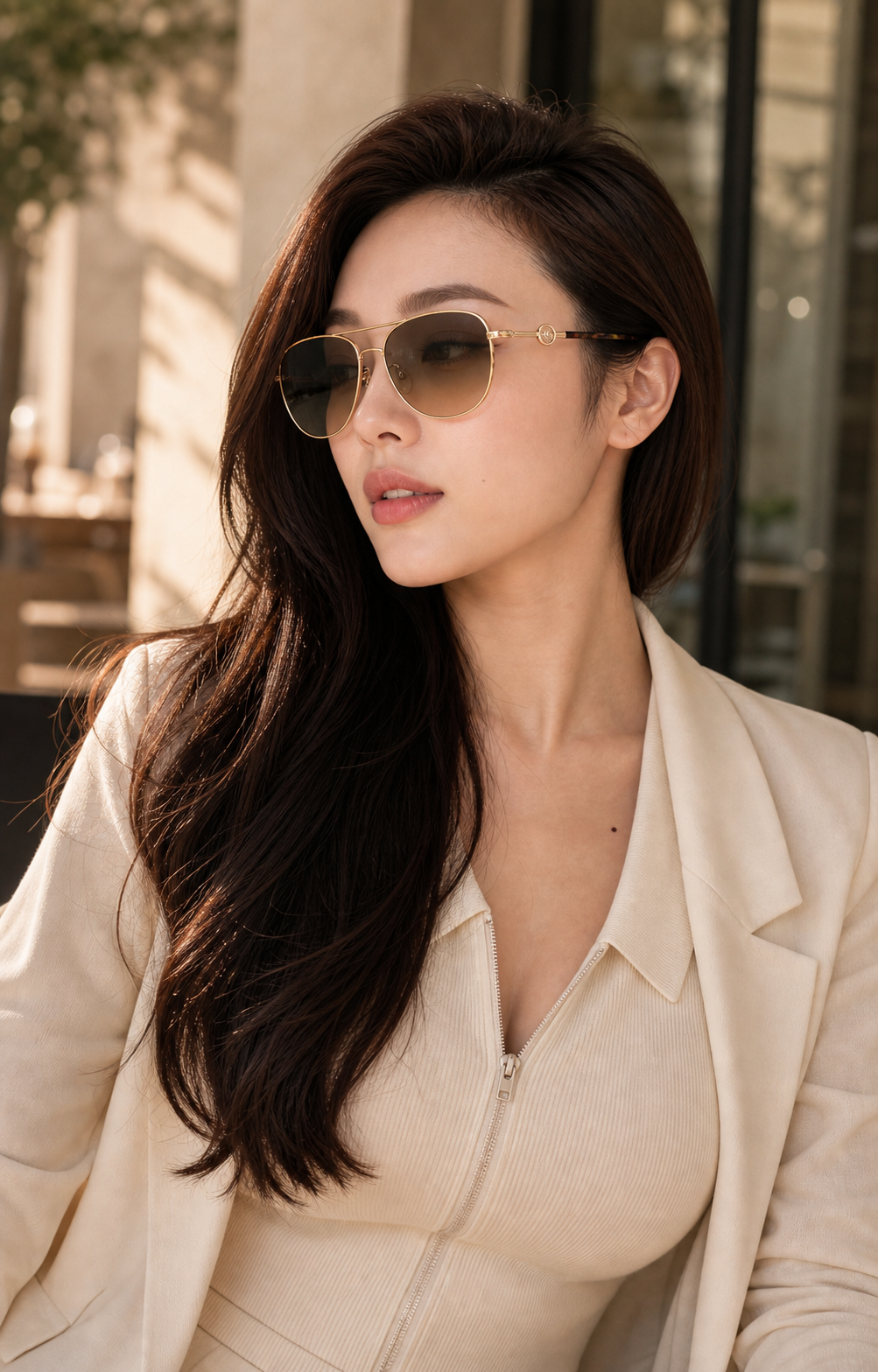 Lanvin eyewear social campaign
