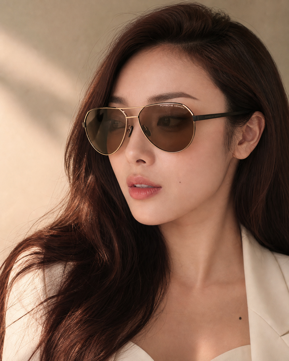 Porsche Design eyewear portrait campaign